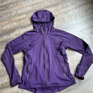 Women's Purple Hooded Jacket